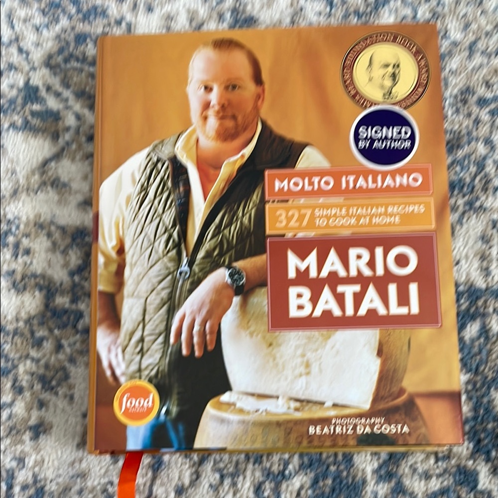 🆕Molto Italiano Cookbook by Mario Batali